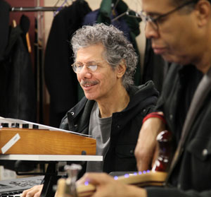 Chick Corea and Stanley Clarke in rehearsal, 2011